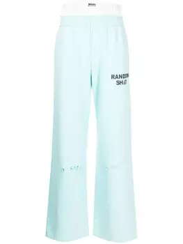 Natasha Zinko спортивные брюки Random, синий