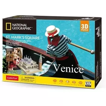 National Geographic, 3D-пазл National Geographic - Венеция