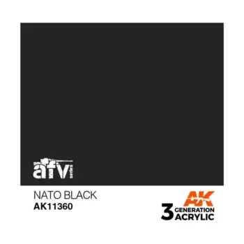 НАТО Черный, 3rd Gen Acrylic - AFV