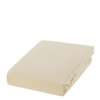 Натяжная простынь из крученого jersey Estella, кремовый