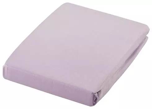 Натяжная простынь из крученого jersey Estella, розовый