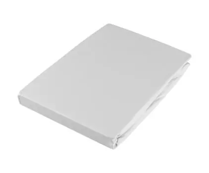 Натяжная простынь из крученого jersey Estella, серебряный