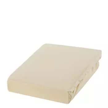 Натяжная простынь из крученого jersey Estella, светло-коричневый/светло-коричневый