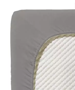 Натяжная простынь jenny c одинарный jersey Fleuresse, серо-коричневый