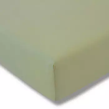 Натяжная простыня изысканный одинарный трикотаж Estella, светло-зеленый