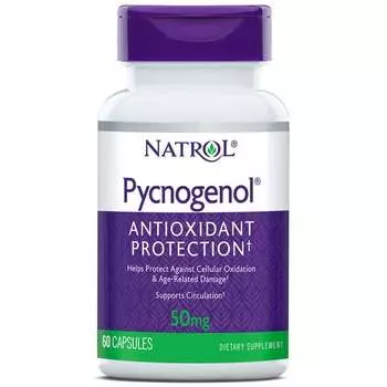 Natrol, Пикногенол 50мг 60 капс