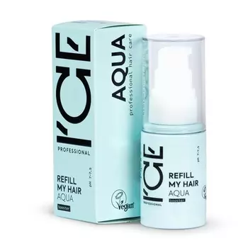 Natura Siberica Hair Care: Укрепитель для волос, Ice Refill My Hair Aqua Booster 30мл