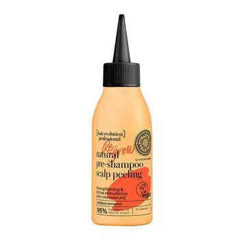 Natura Siberica Hair Evolution Re-Grow Natural Pre-Shampoo Scalp Peeling натуральный веганский скраб для кожи головы 115мл