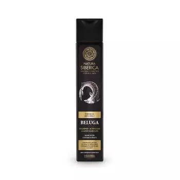 Natura Siberica Men Beluga шампунь-активатор роста волос для мужчин 250мл