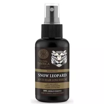 Natura Siberica Men Snow Leopard Сыворотка против выпадения волос 100 мл