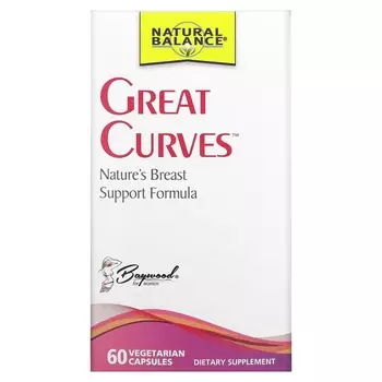 Natural Balance Great Curves, 60 вегетарианских капсул
