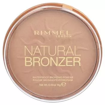 Natural Bronzer, Водостойкая бронзирующая пудра, 027 Sun Dance, 0,49 унции (14 г) Rimmel London