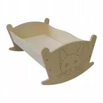 Натуральная Гравировка Для Куклы, Кота Новая!!! Drewniane Wyroby