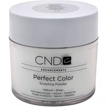 Натуральная и прозрачная пудра для моделирования ногтей Perfect Color, 3,7 унции, Cnd