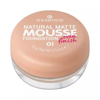 Натуральная матовая муссовая основа Essence, цвет 01, 16 гр