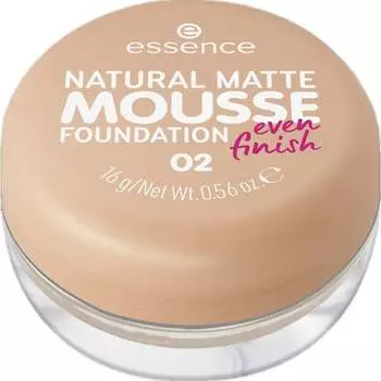 Натуральная матовая основа-мусс 02 essence, 16 g