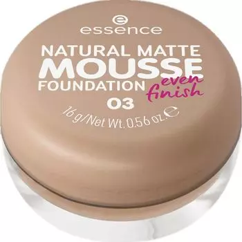 Натуральная матовая основа-мусс 03 essence, 16 g