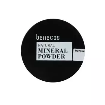 Натуральная минеральная рассыпчатая пудра Benecos, цвет translucent, 6 гр