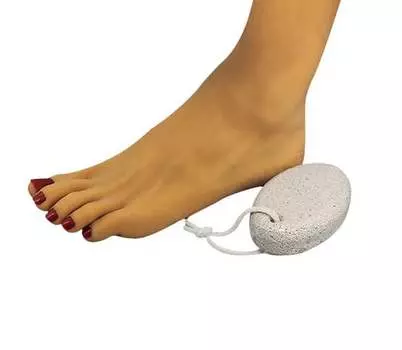 Натуральная пемза, Белый FootService