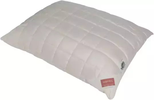 Натуральная подушка для волос Hefel "Органическая сосна 60х40 см, цвет champagner