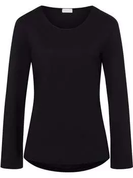 Натуральная рубашка с длинными рукавами Hanro, черный