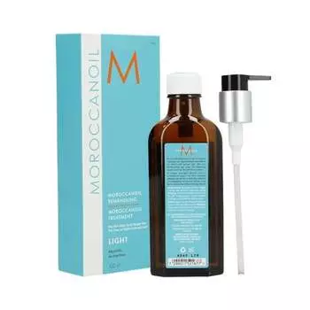 Натуральное аргановое масло для тонких и нежных волос, 100 мл Moroccanoil, Treatment Light