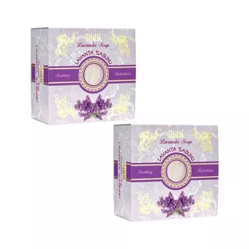 Натуральное лавандовое мыло Thalia, 2 x 150 г