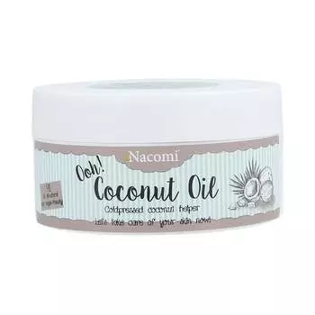 Натуральное масло, нерафинированное кокосовое масло холодного отжима, 100 мл Nacomi