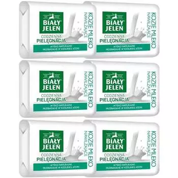 Натуральное мыло Biay Jelen из козьего молока, 6х100г, Biay Jele