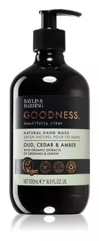 Натуральное мыло для рук Baylis & Harding Goodness Oud, Cedar & Amber