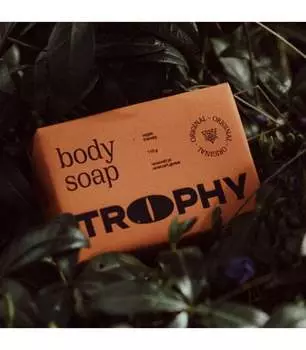 Натуральное мыло для тела Трофи, 110 г, RareCraft