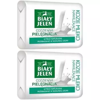 Натуральное мыло, козье молоко, 2x100 г Biay Jelen, Biay Jele