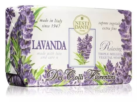 Натуральное мыло Nesti Dante Dei Colli Fiorentini Lavender Relaxing
