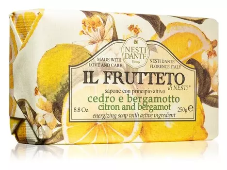Натуральное мыло Nesti Dante Il Frutteto Citron and Bergamot