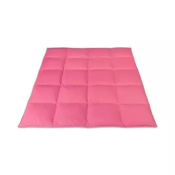 Натуральное пуховое одеяло 80% пух 220/200 2,50кг розовое Wilpol bis