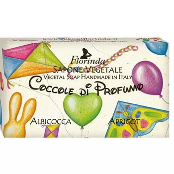 Натуральное растительное мыло АБРИКОС, 100 г Florinda