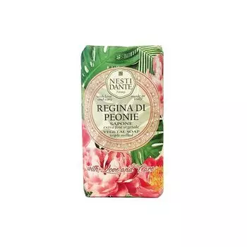 Натуральное туалетное мыло "пион" Nesti Dante Regina Di Peonie Sapone, 250 гр
