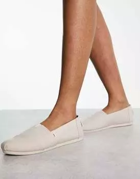 Натуральные эспадрильи Toms alpargata