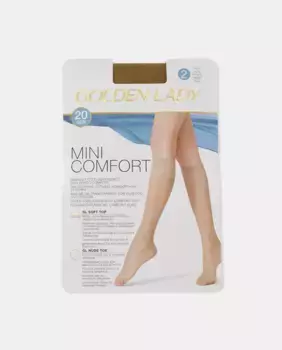 Натуральные базовые мини-чулки Golden Lady, цвет Nude