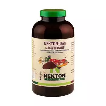 Натуральные питательные вещества для сырого питания для собак Nekton-Dog Natural BARF, 650 г