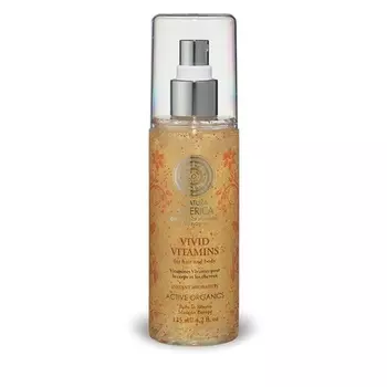 Натуральные витамины Vivid для волос и тела 125 мл Active Organics, Natura Siberica