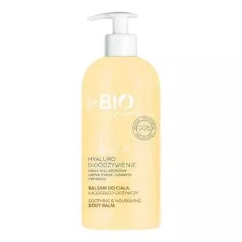 Натуральный бальзам для тела с гиалуроновой кислотой, семенами льна, хлопка и трегалозой, 350 мл beBio Ewa Chodakowska