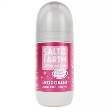 Натуральный дезодорант шариковый на сладкой клубнике 75мл, Salt Of The Earth