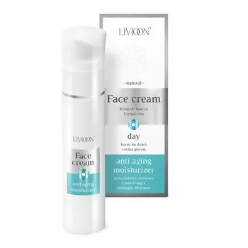 Натуральный, дневной крем, 30 мл Livioon