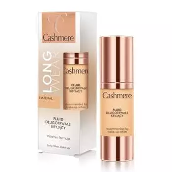 Натуральный флюид длительного покрытия, 30 мл Cashmere, Long Wear Make-Up