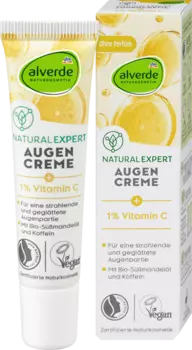Натуральный крем для глаз с витамином С Expert 15 мл. alverde NATURKOSMETIK