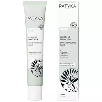 Натуральный матовый совершенствующий флюид, 1,4 унции, 40 мл, Patyka