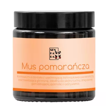 Натуральный мусс-масло для тела Senkara Mus Pomaracza, 80 гр