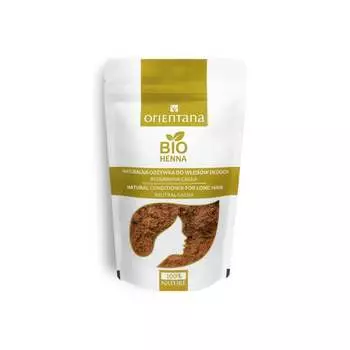 Натуральный растительный кондиционер для волос, бесцветный, 100 г Orientana, Bio Henna