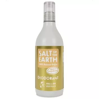 Натуральный шариковый дезодорант со сменным блоком «Нероли и апельсиновый цвет», 525 мл, Salt Of The Earth